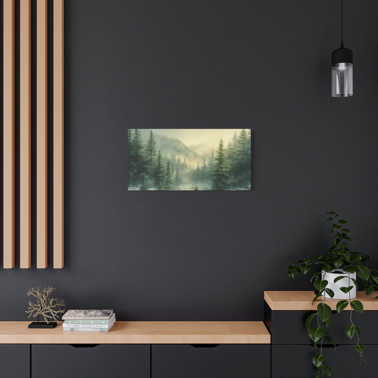 Pine Tree Mountain Panoramas Wall Art & Canvas Prints