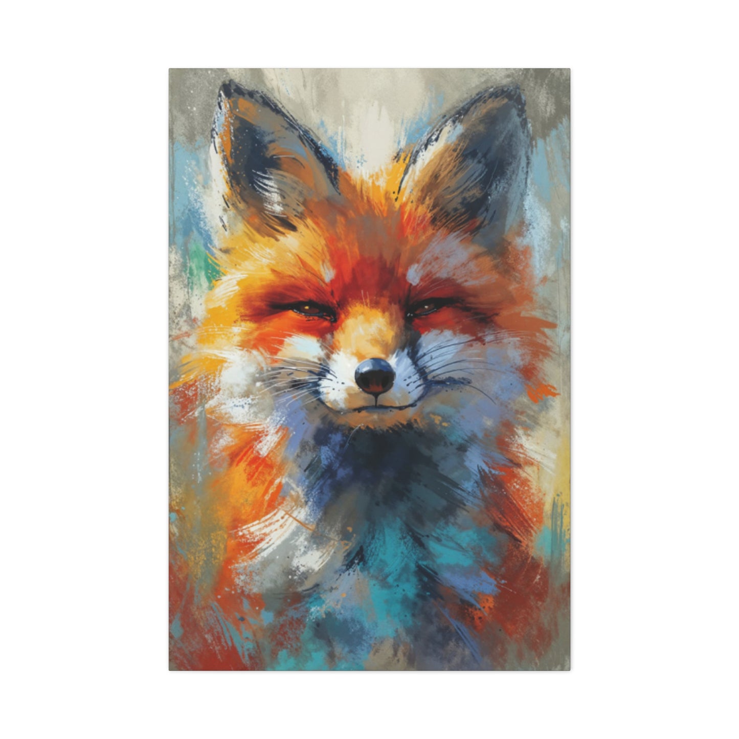 The Closeup Abstract Fox Wall Art & Canvas Prints