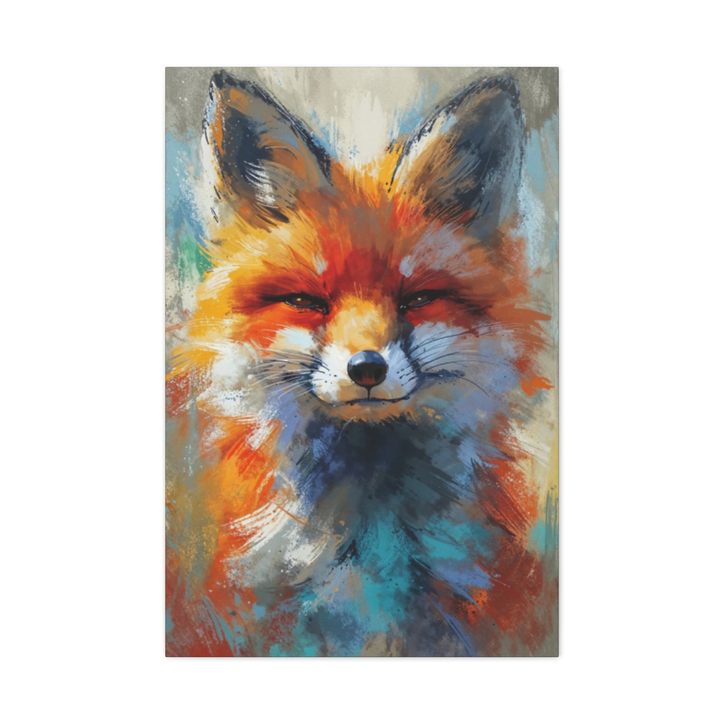 The Closeup Abstract Fox Wall Art & Canvas Prints