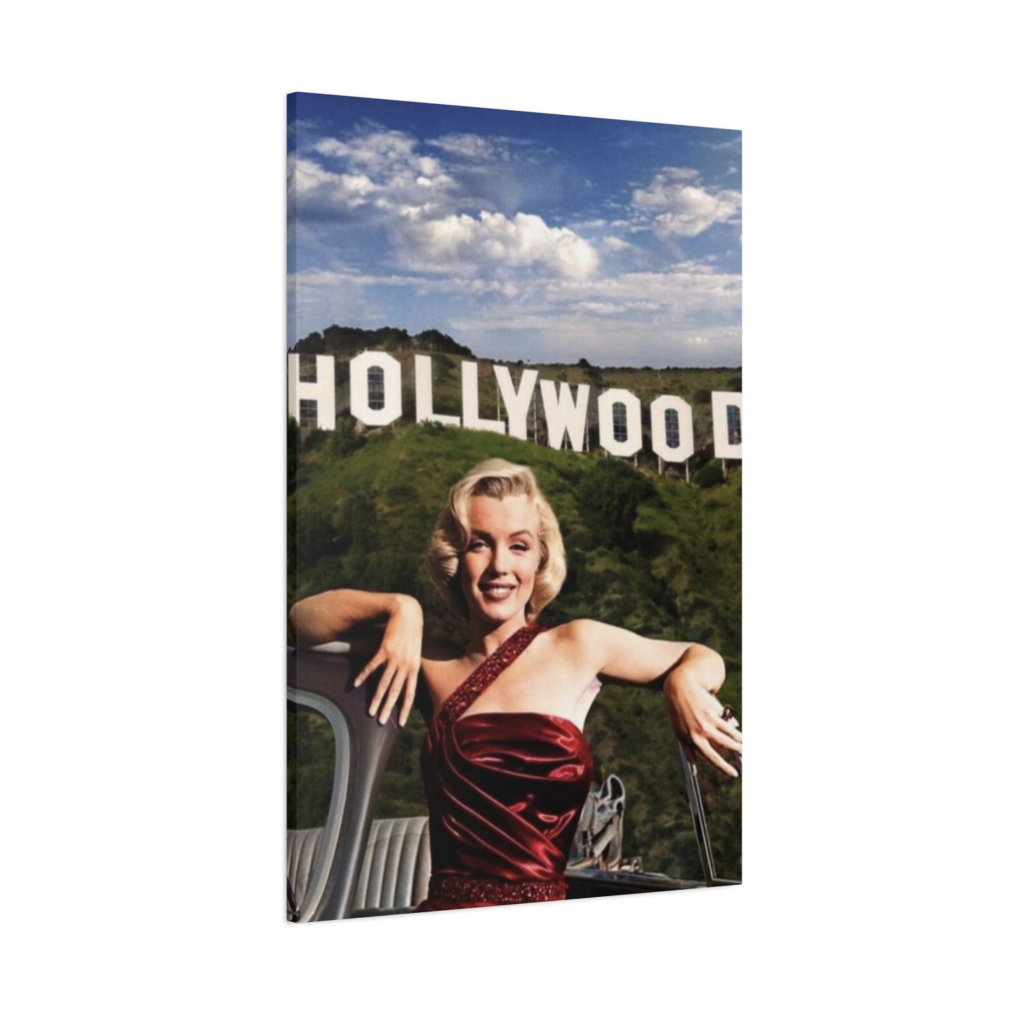 Marilyn Monroe In Hollywood Poster Wall Art & Canvas Prints