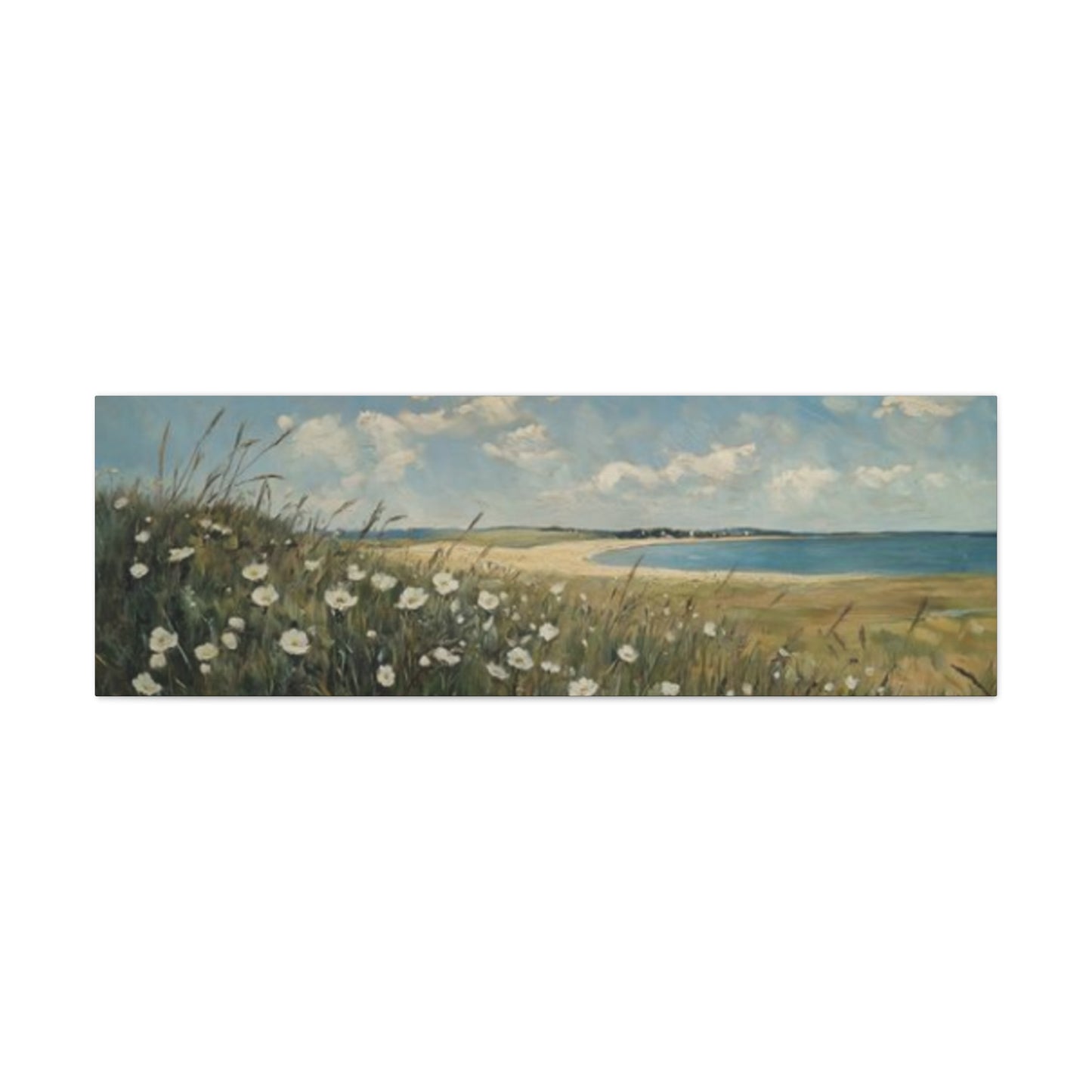 Flower On Beach Panoramas Wall Art & Canvas Prints