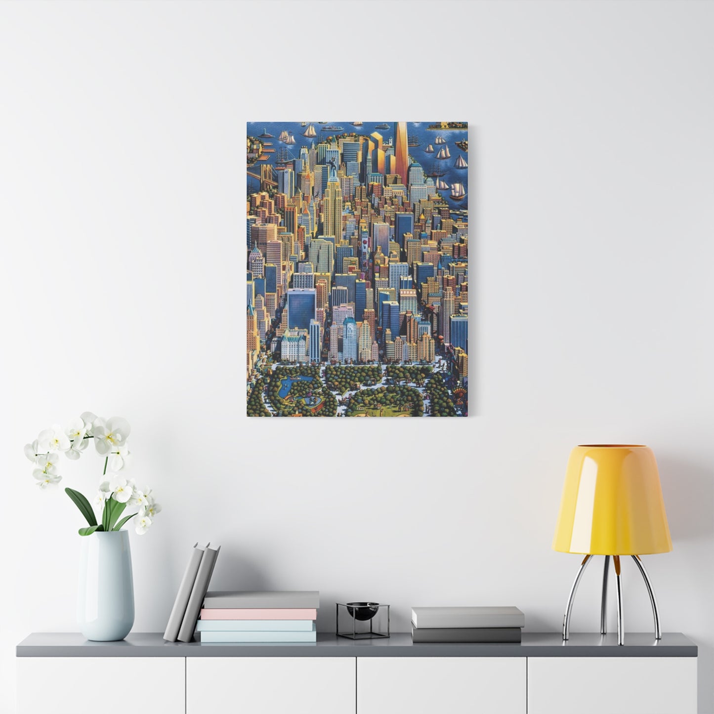 Manhattan Central Park New York City Skyline Wall Art & Canvas Prints