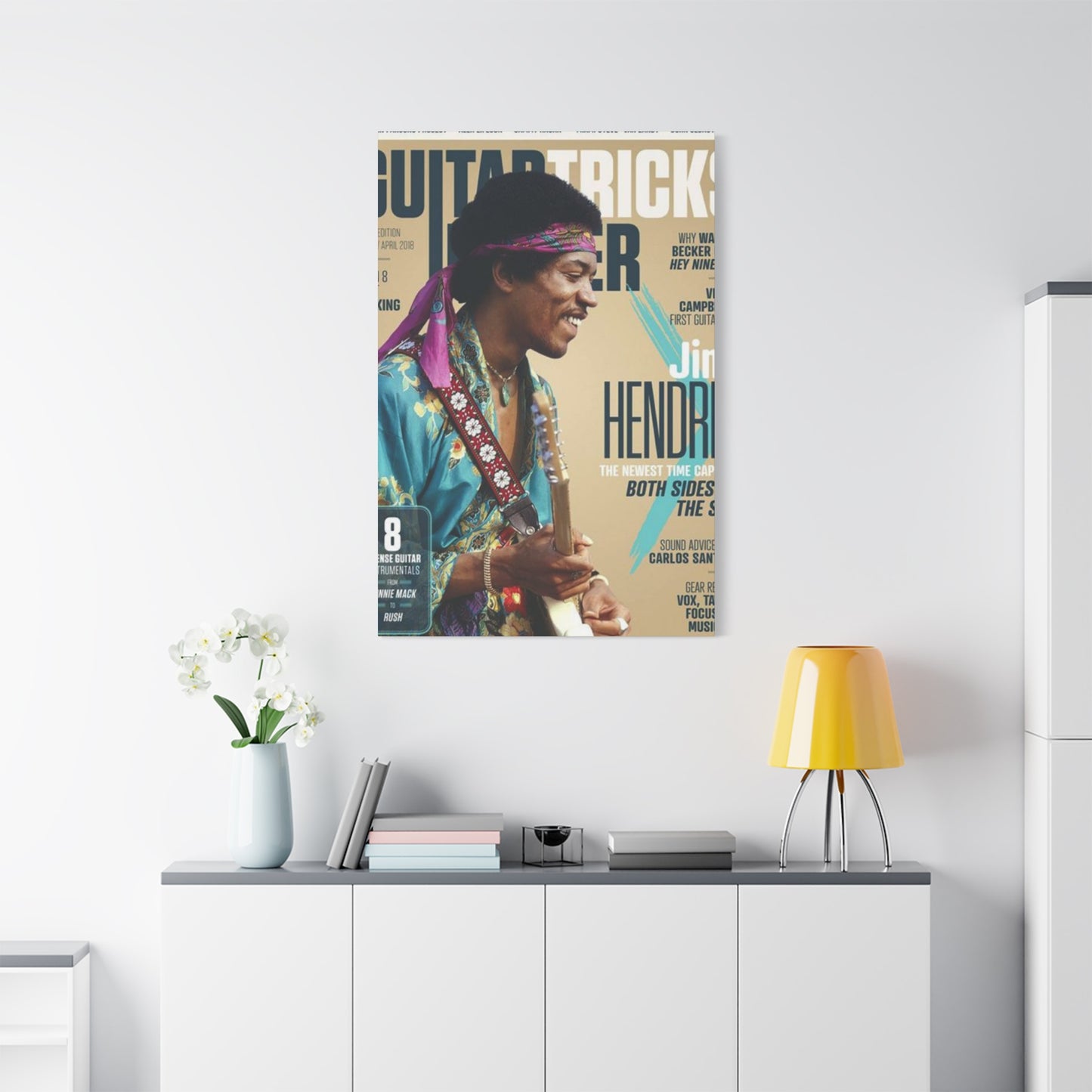 Jimi Hendrix New Poster Wall Art & Canvas Prints