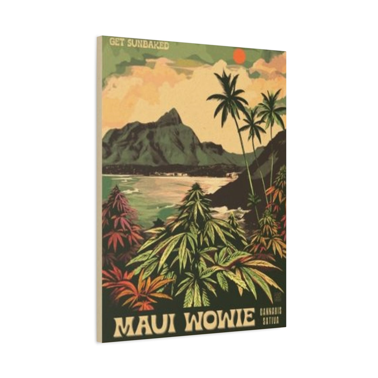 Maui Wowie Marijuana Wall Art & Canvas Prints