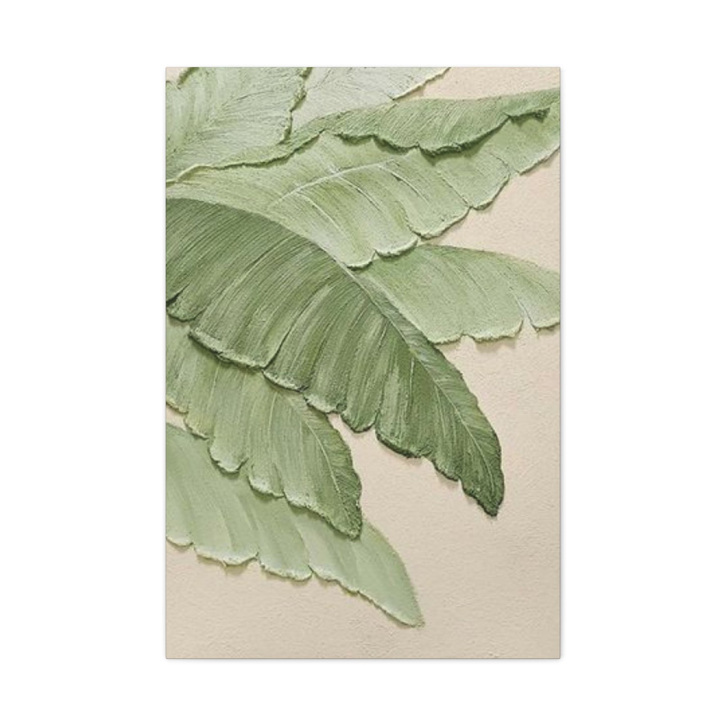 Green Palm Tree Leaves Wall Art & Canvas Prints