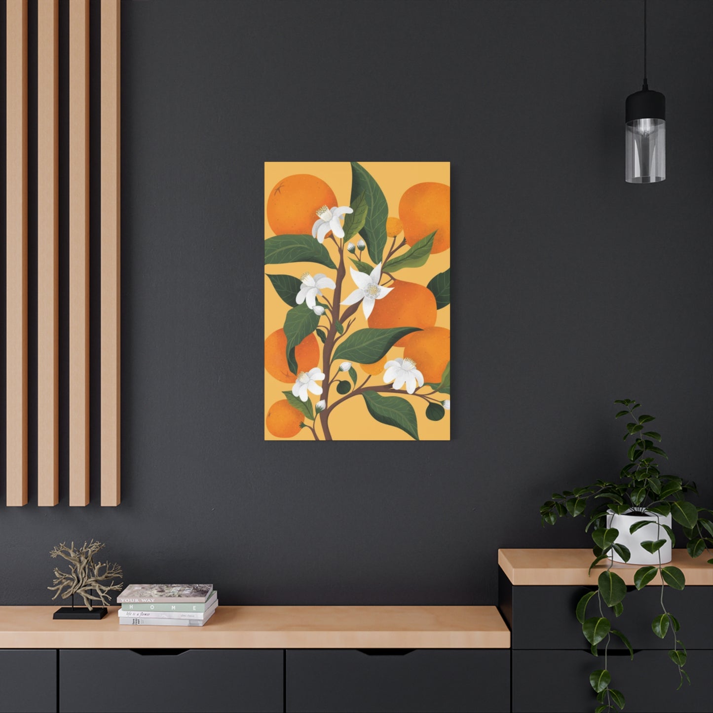 Orange Stem Wall Art & Canvas Prints