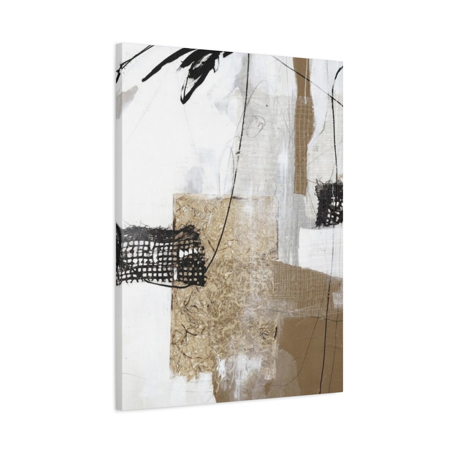 Texture Abstract Painting Mixed Media Wall Art & Canvas Prints