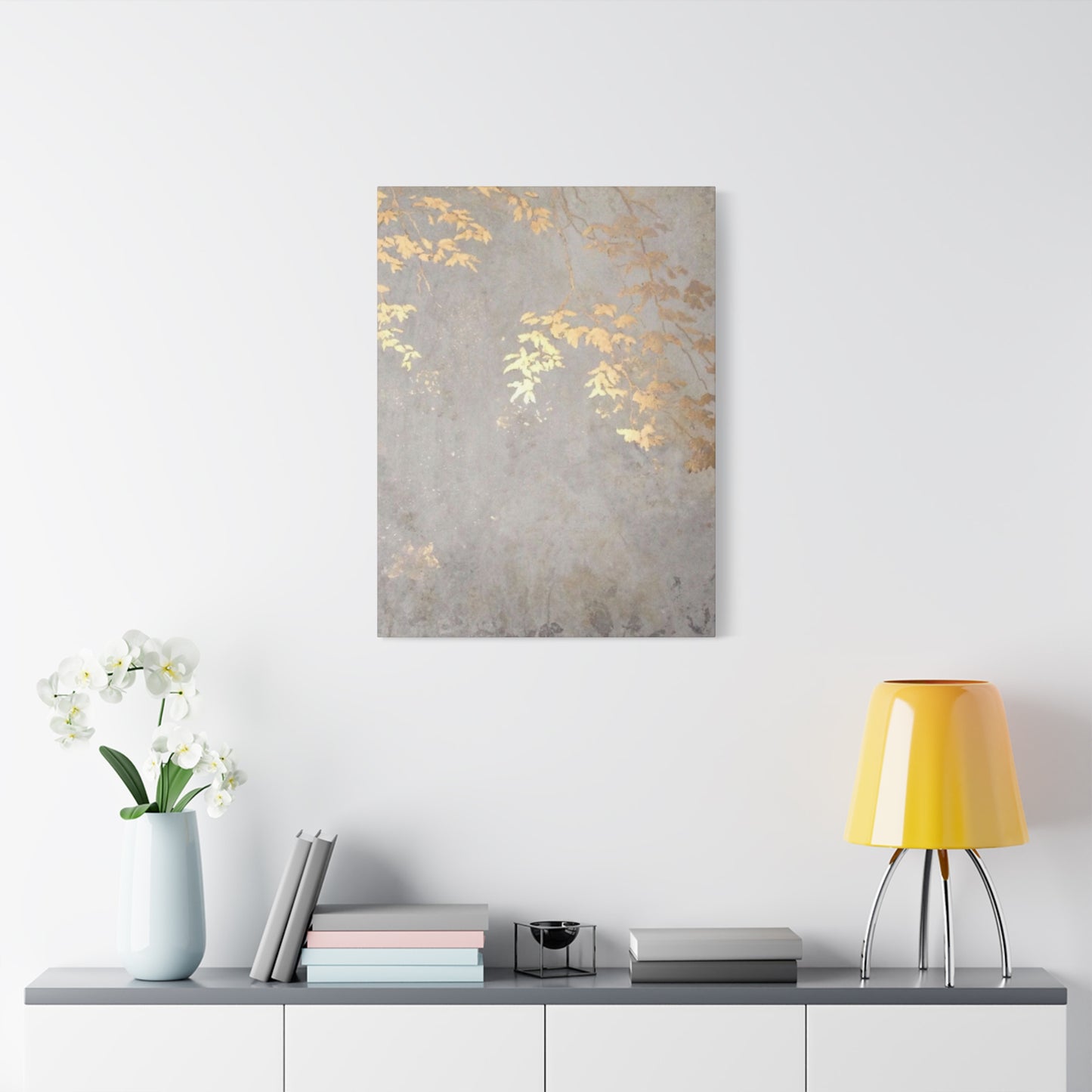 Golden Abstract Wall Art & Canvas Prints