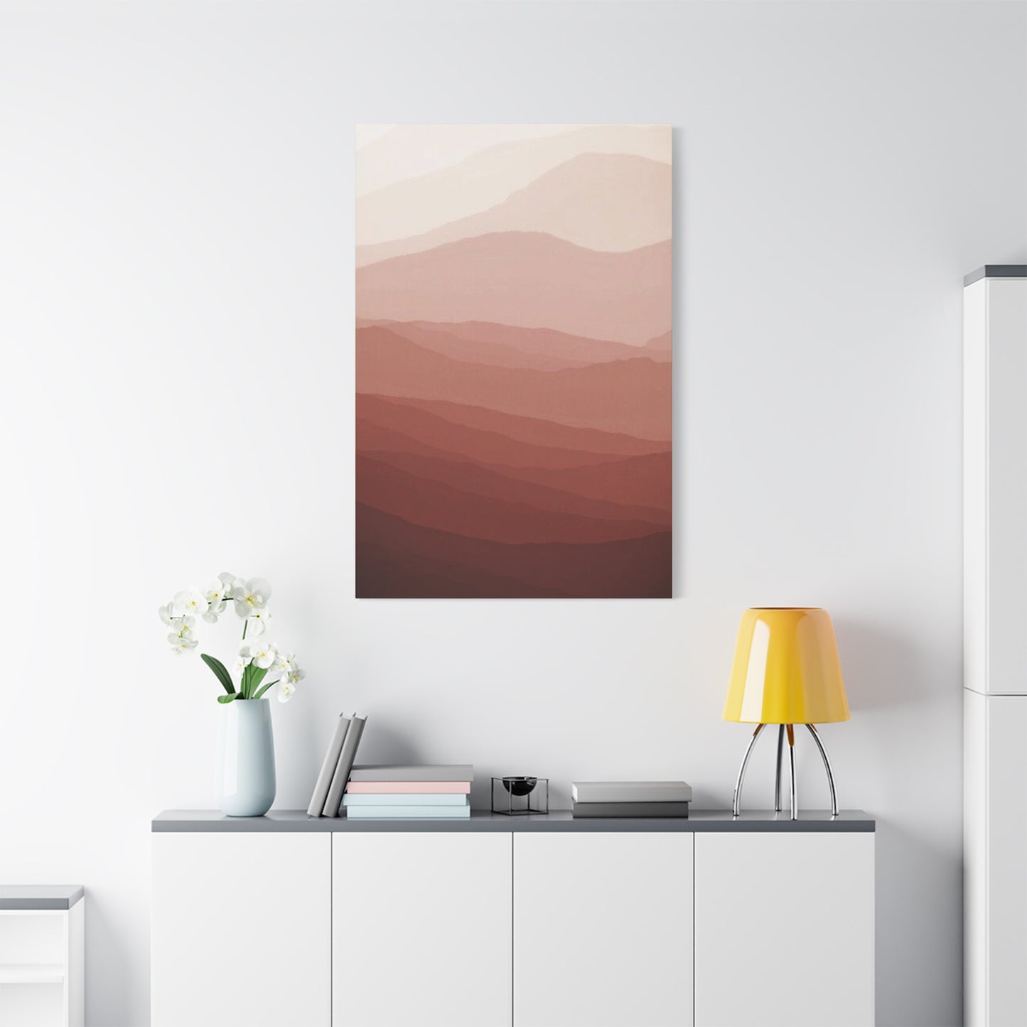 Dawn Mountain Entryway Wall Art & Canvas Prints