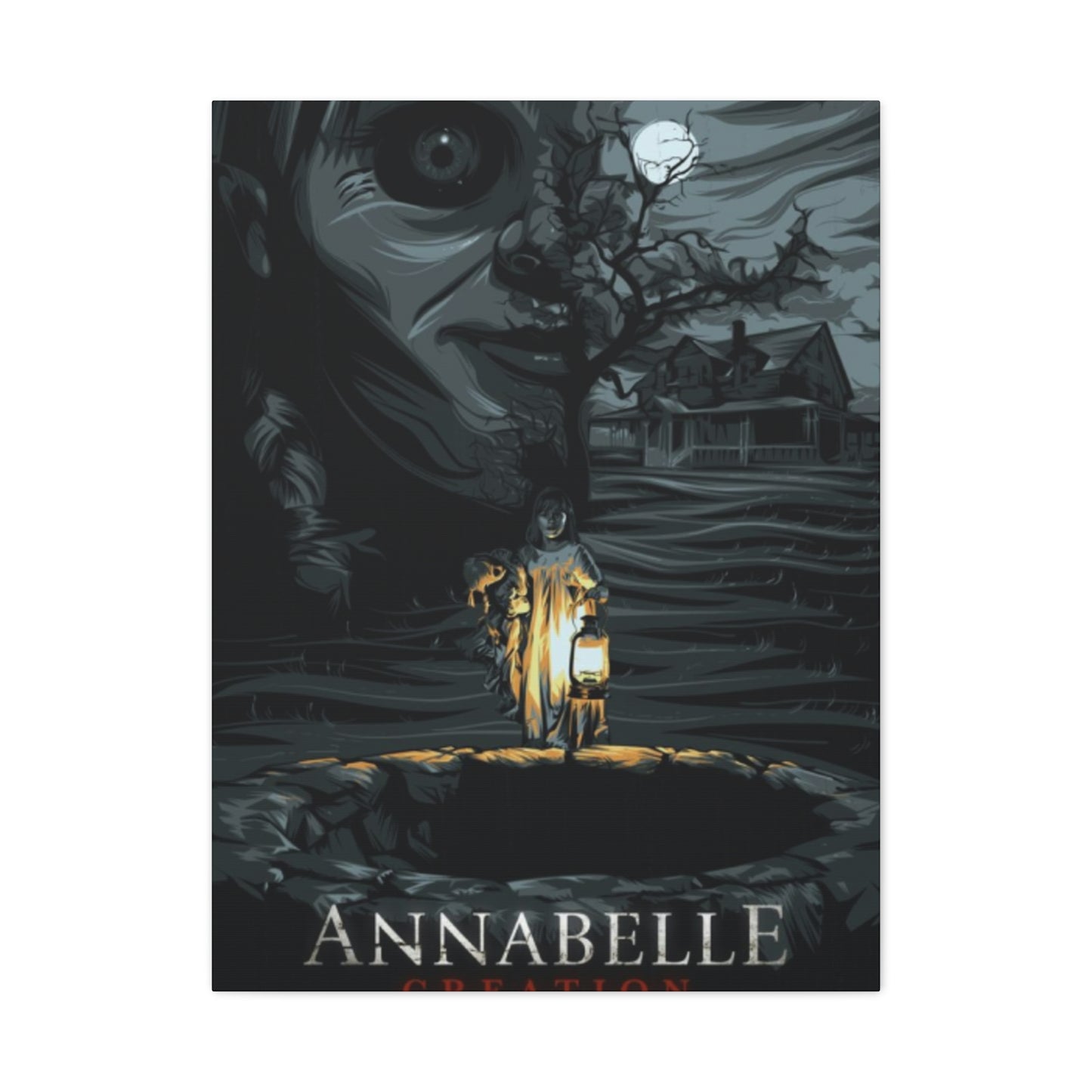 Annabelle Horror Movie Poster Wall Art & Canvas Prints