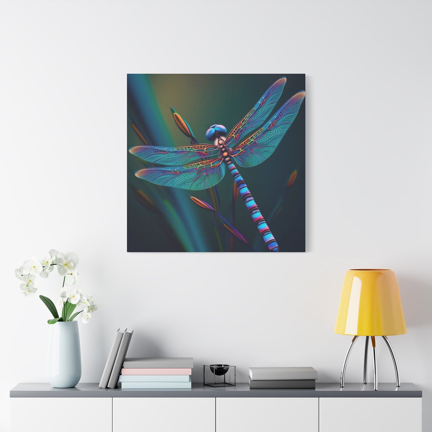 Colorful Dragonfly Wall Art & Canvas Prints