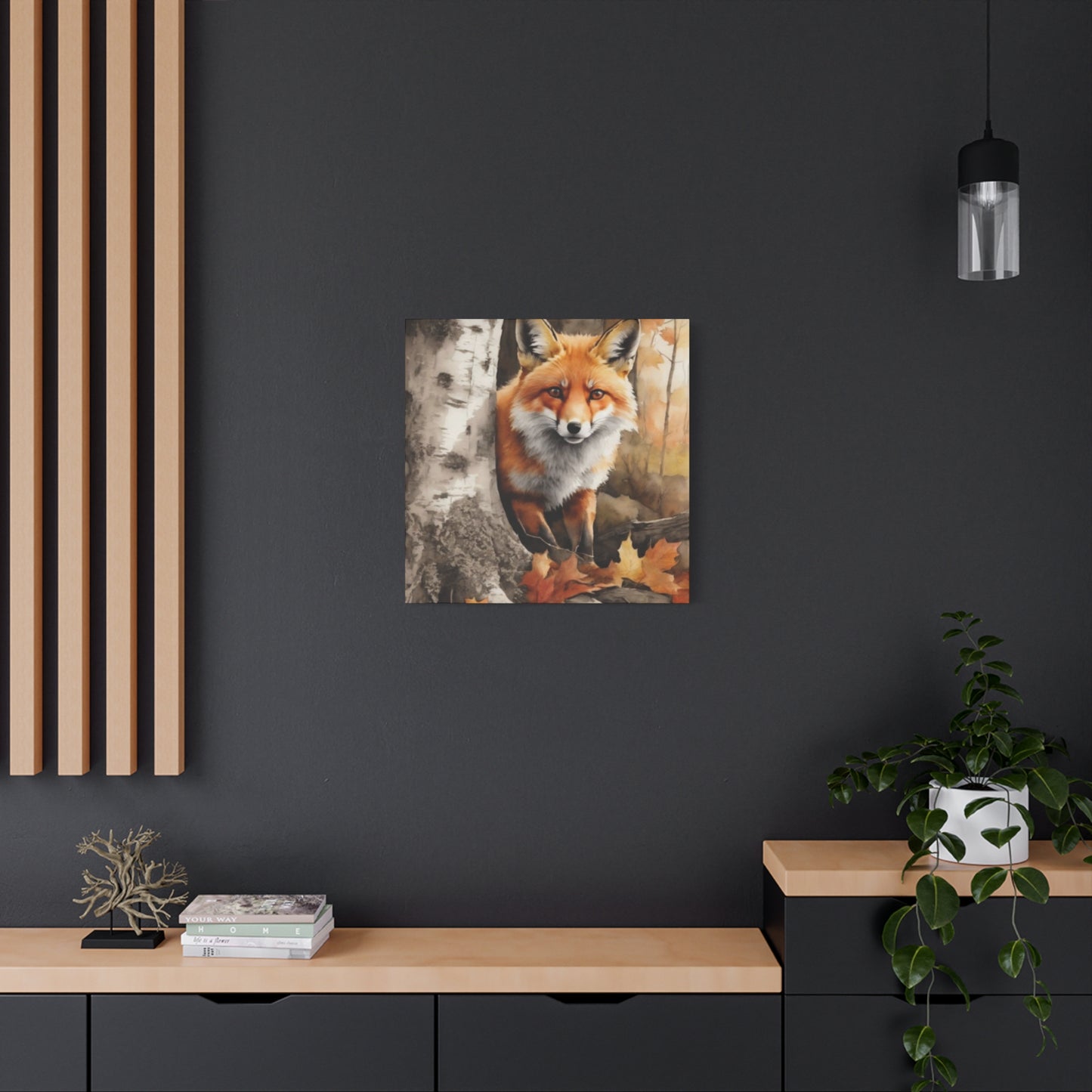 Little Baby Fox Wall Art & Canvas Prints