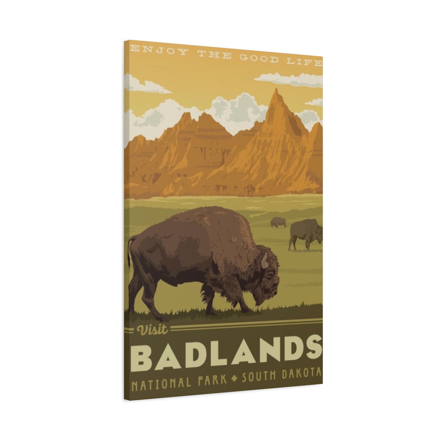 Badland National Park Wall Art & Canvas Prints