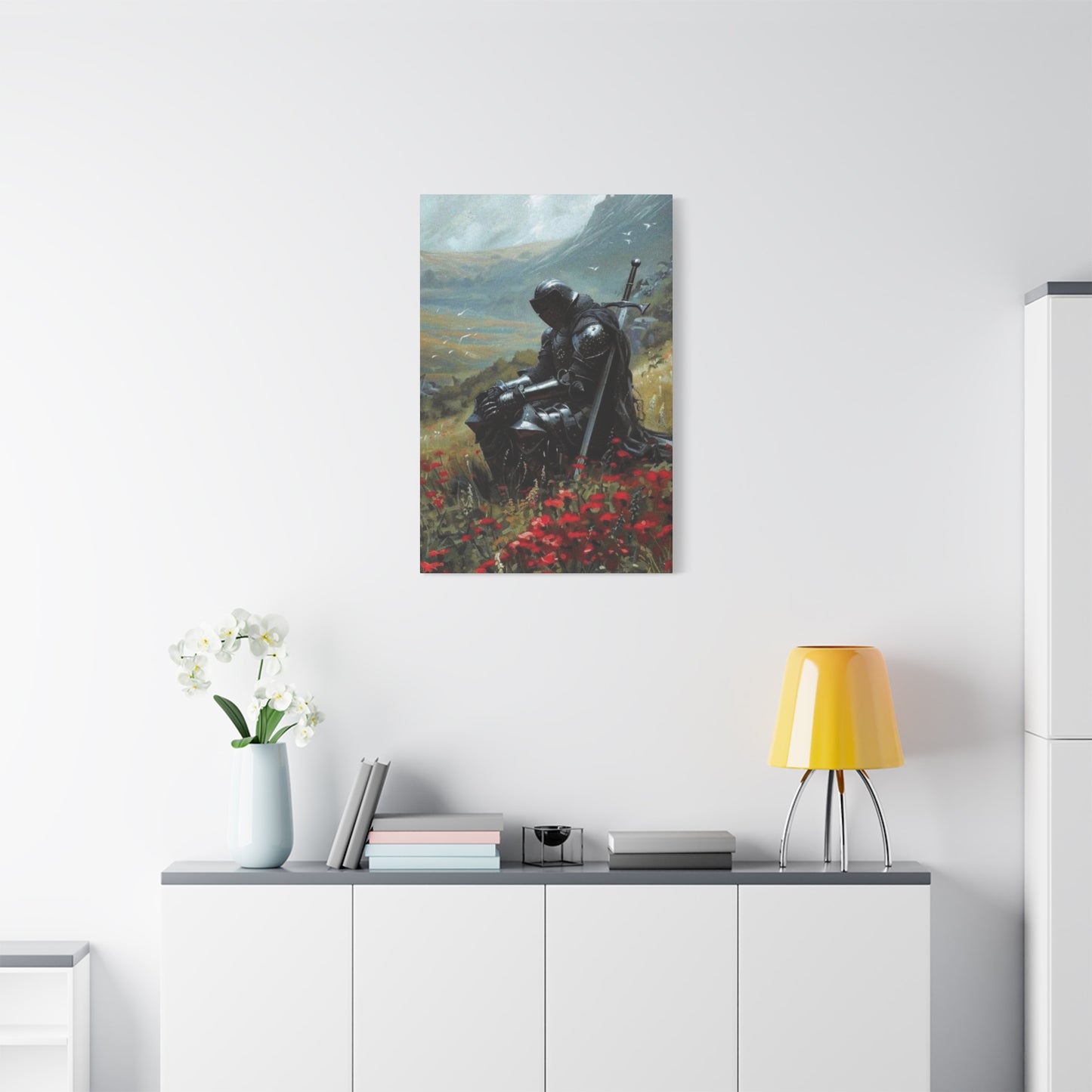 Alone Warrior Wall Art & Canvas Prints