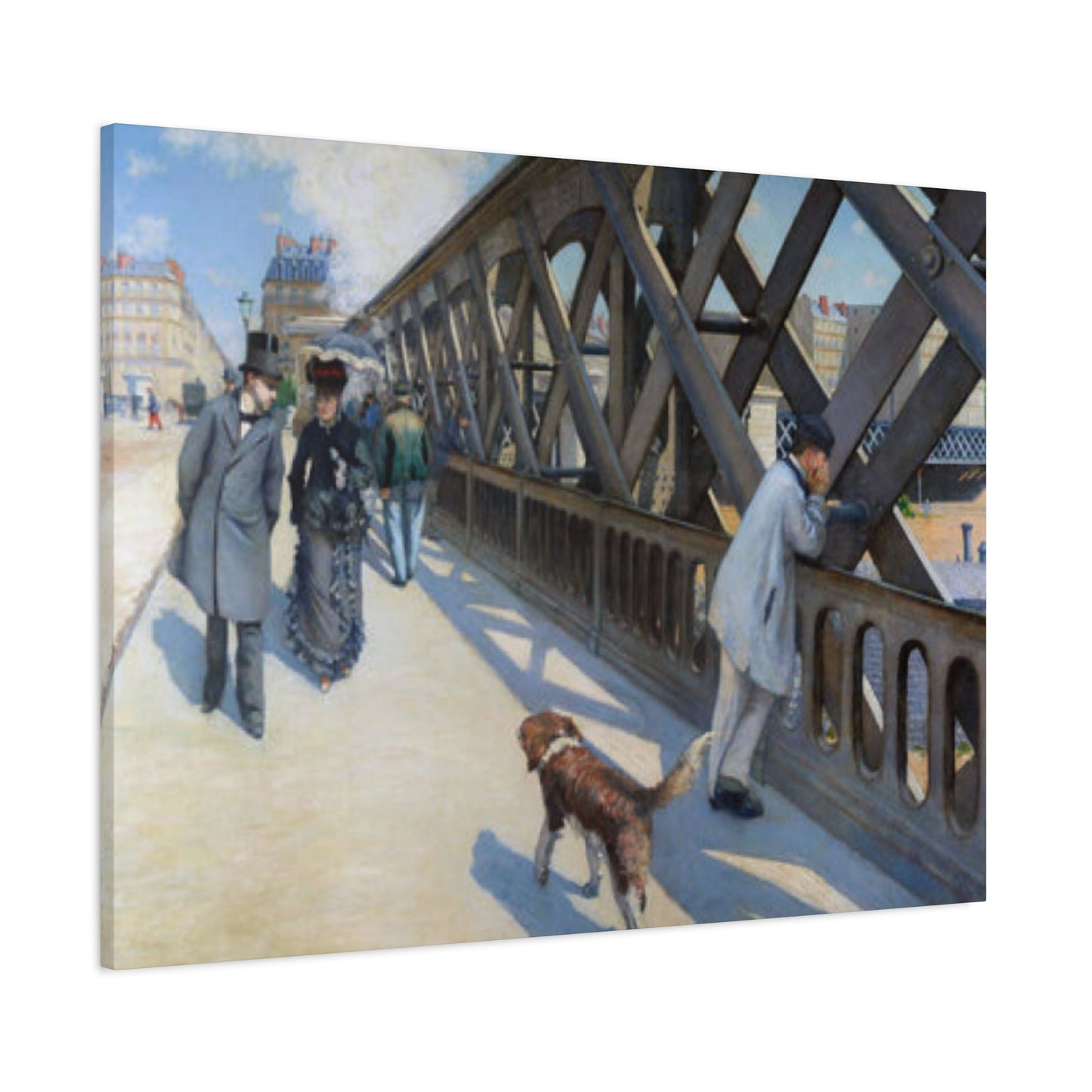 Gustav Iron Bridge Painting Wall Art & Canvas Prints