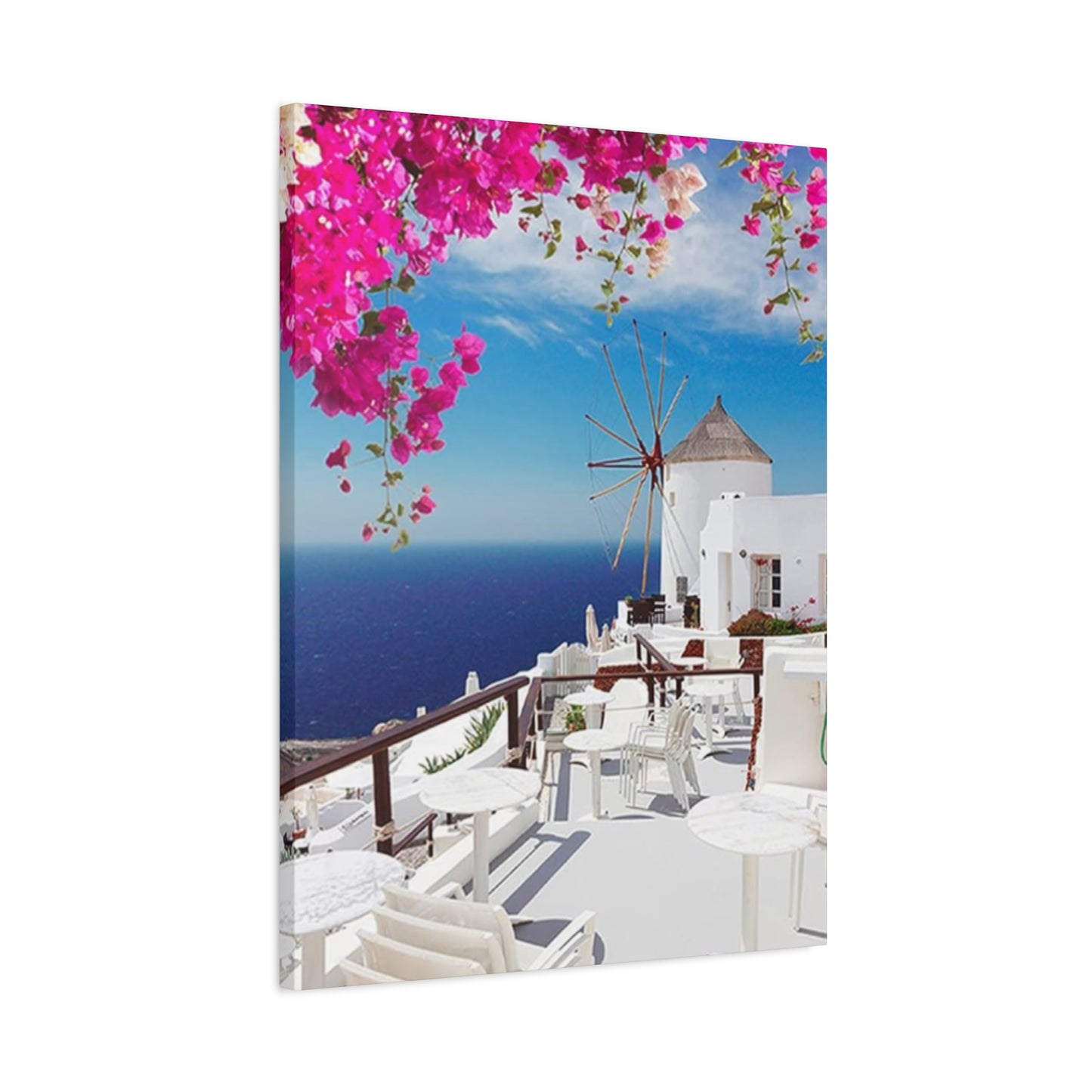 Greece Windmill Wall Art & Canvas Prints