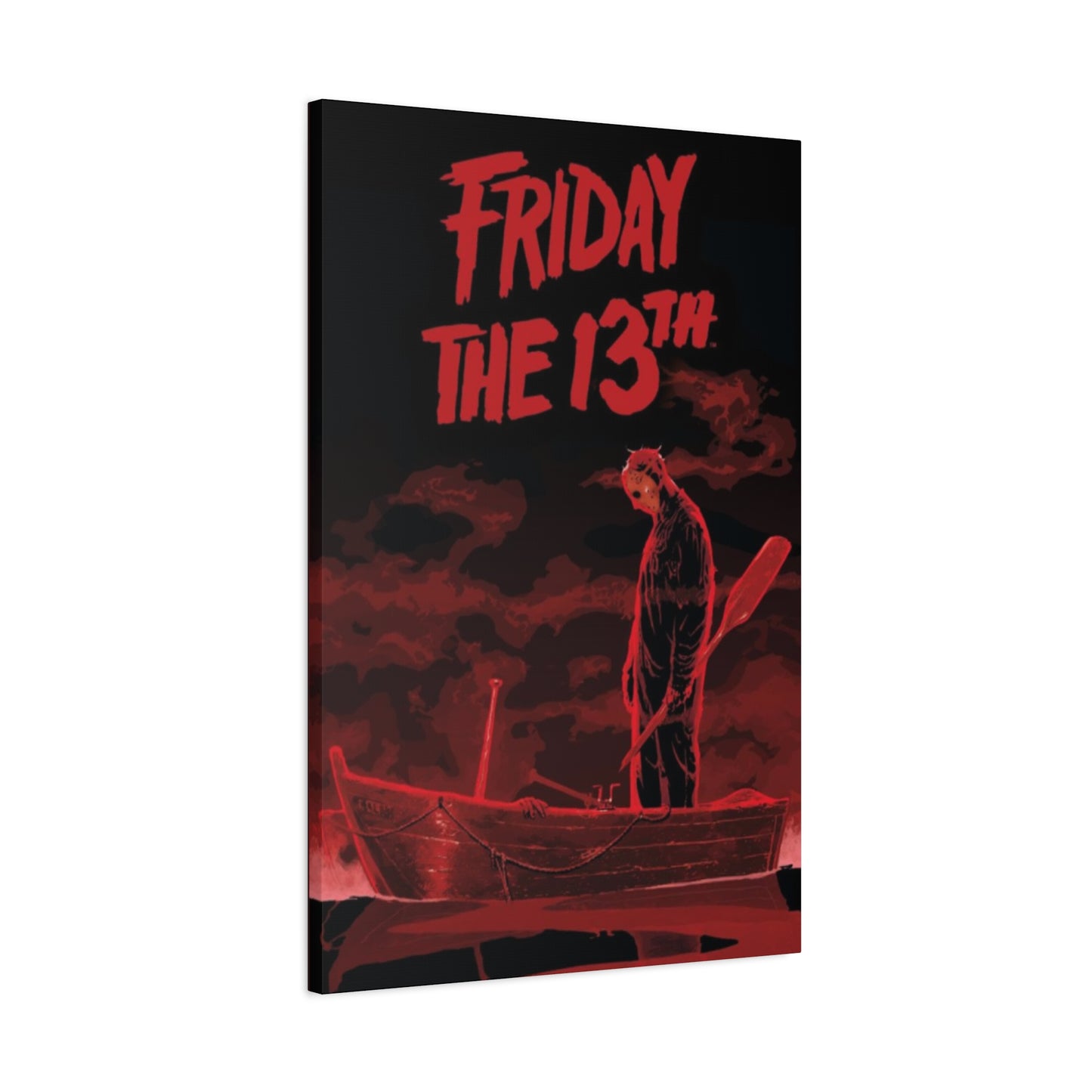 Friday The 13th Horror Movie Poster Wall Art & Canvas Prints