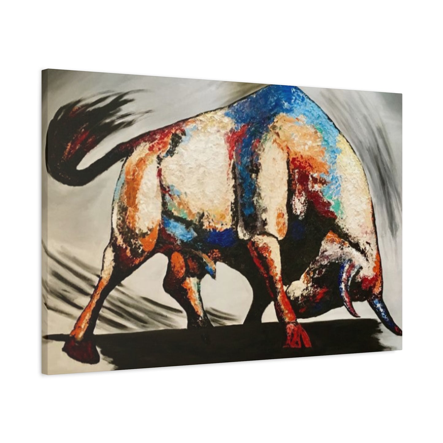 Bull Long Horns Wall Art & Canvas Prints