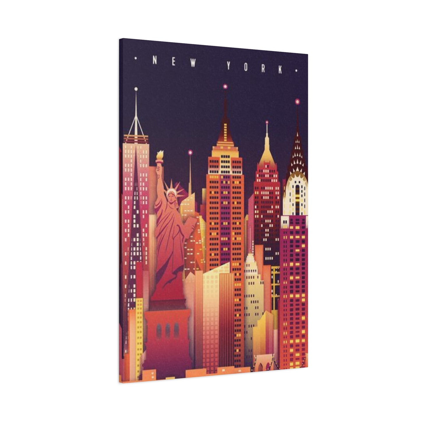 Streets Skyline Of New York City Wall Art & Canvas Prints