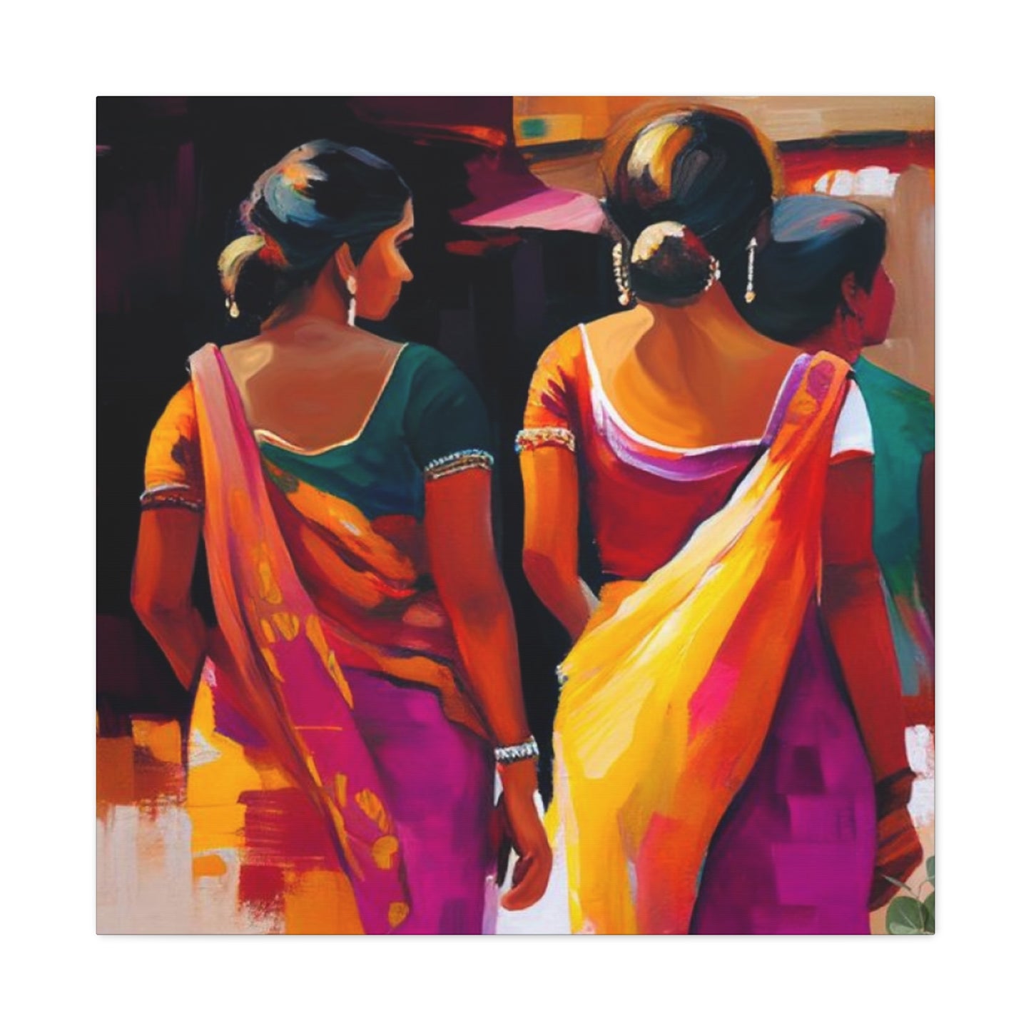 Indian Cultural Women Wall Art & Canvas Prints