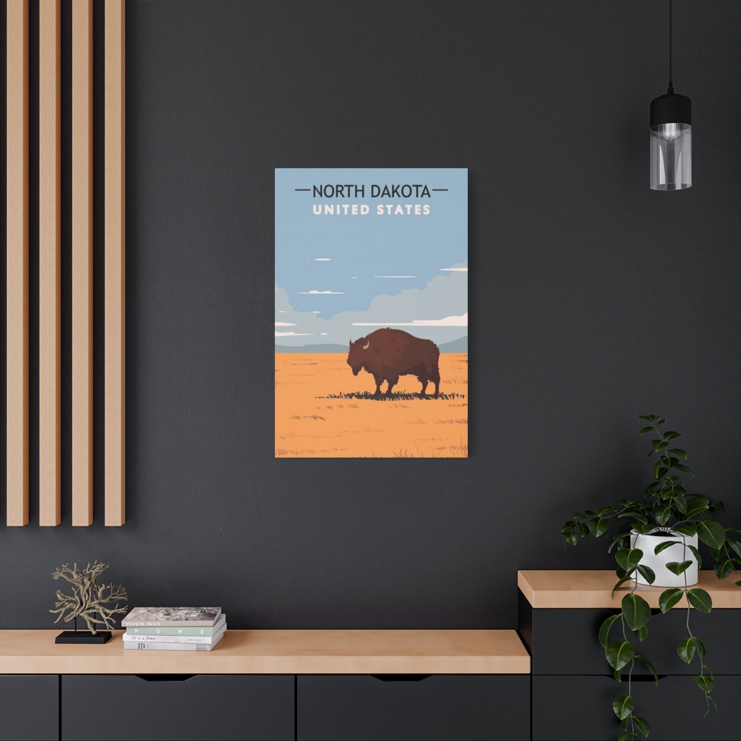 North Dakota The National Park Wall Art & Canvas Prints