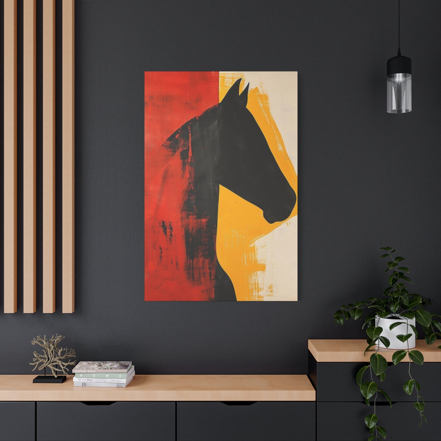 Horse Face Modernism Wall Art & Canvas Prints