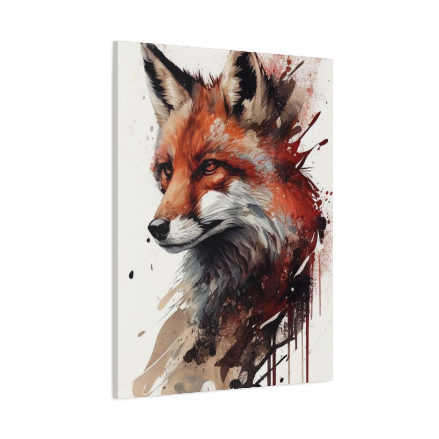 The Abstract Red Fox Wall Art & Canvas Prints