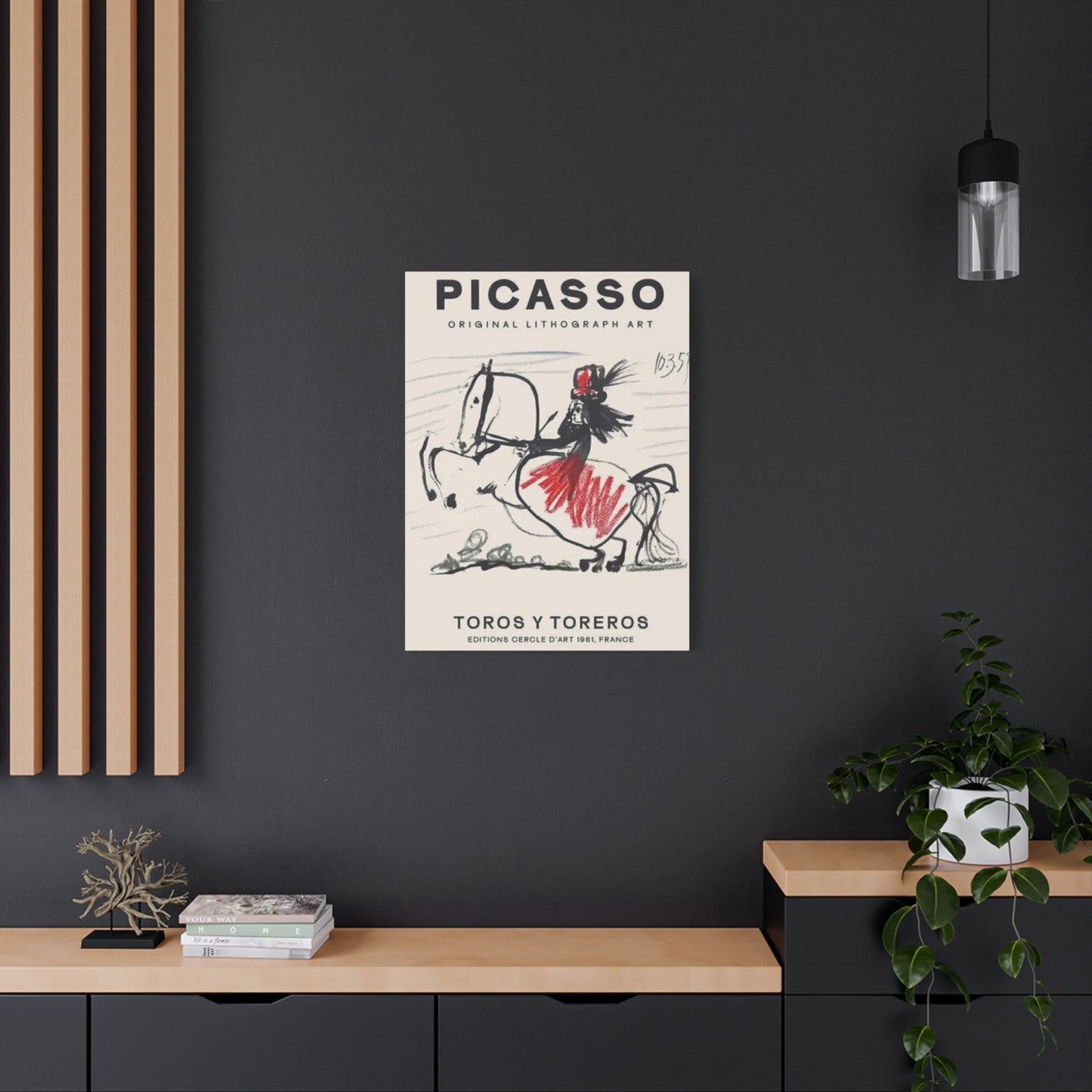 Picasso Horse Riding Modernism Wall Art & Canvas Prints