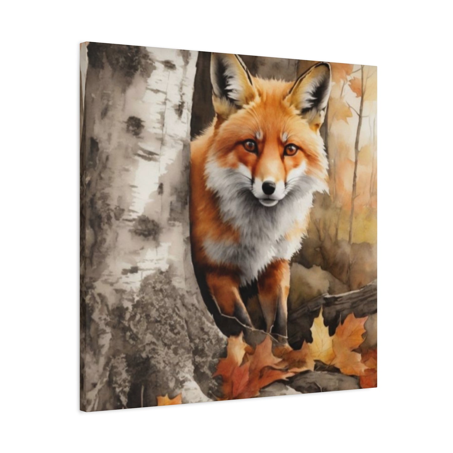 Little Baby Fox Wall Art & Canvas Prints