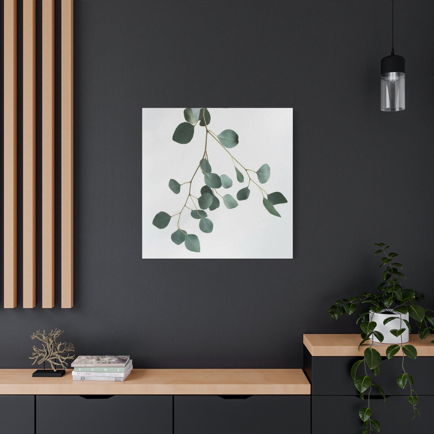 Falling Eucalyptus Plant Wall Art & Canvas Prints