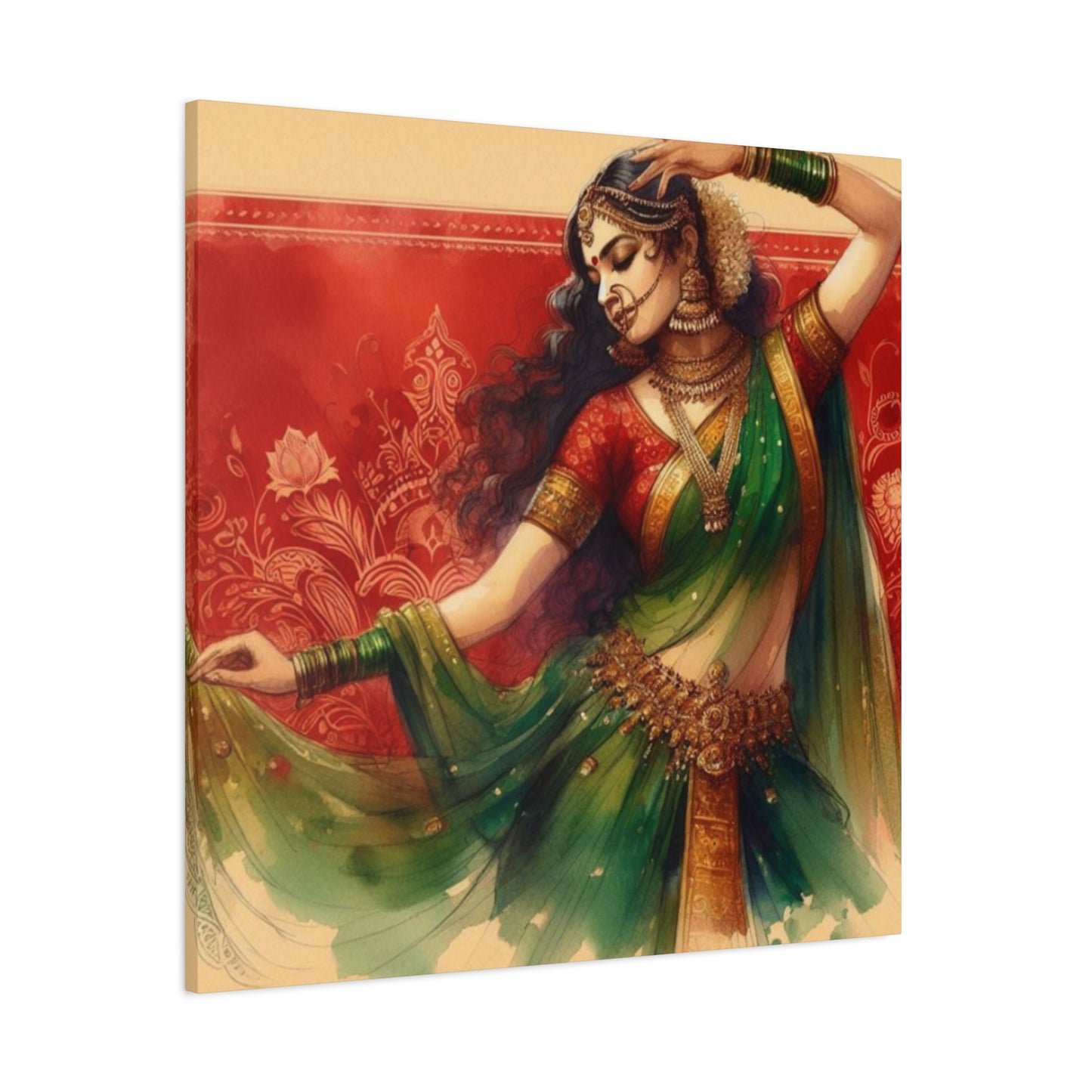 Indian Women Dancing Wall Art & Canvas Prints