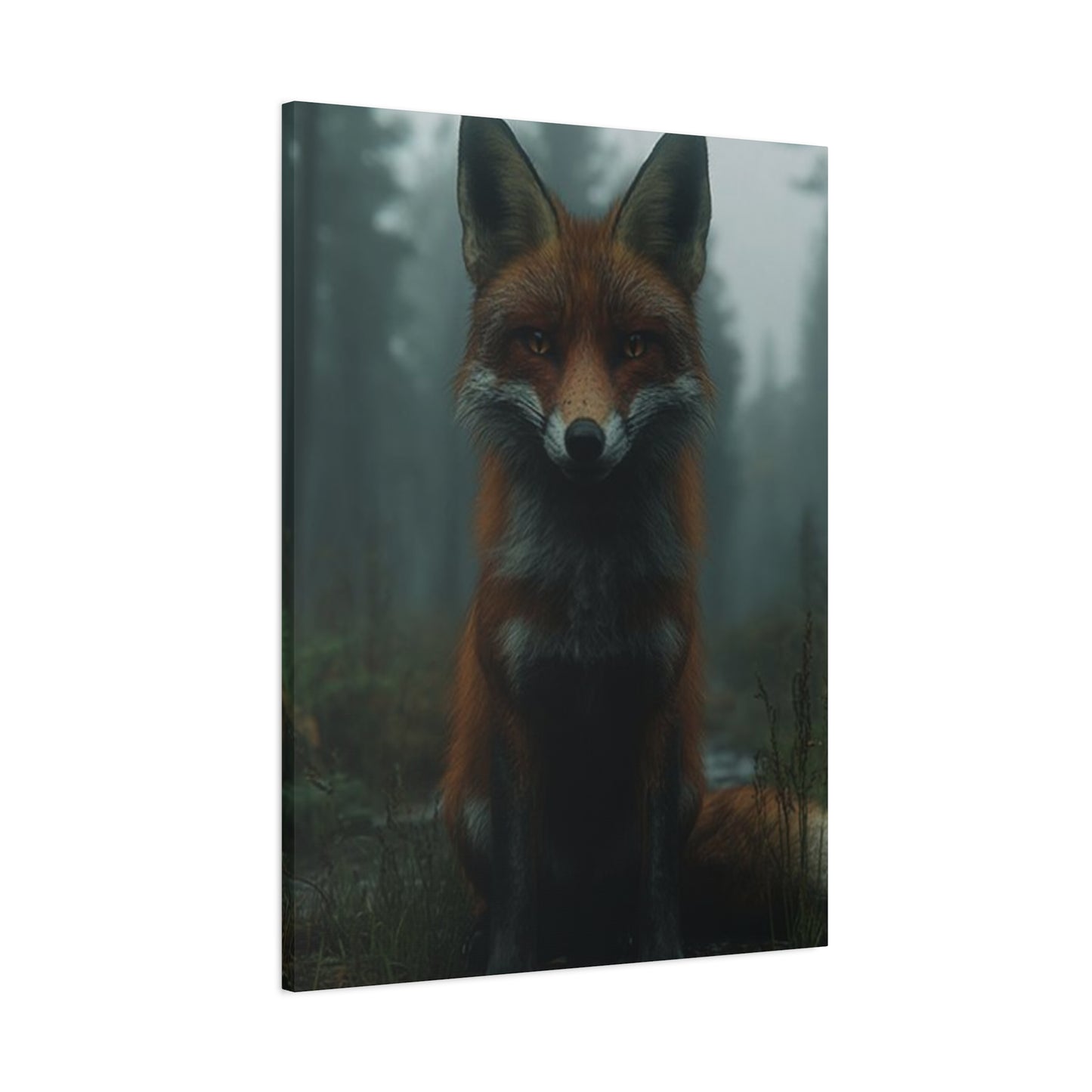 Fox in Forest Wall Art & Canvas Prints