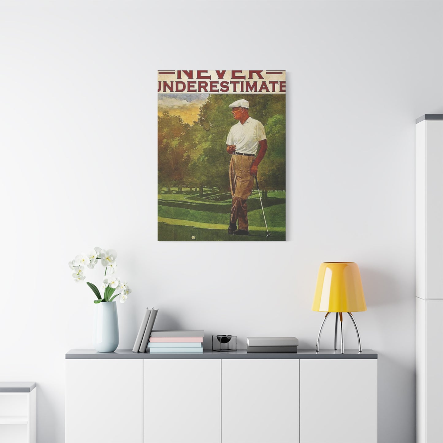 Golf Poster Man Cave Decor Wall Art & Canvas Prints