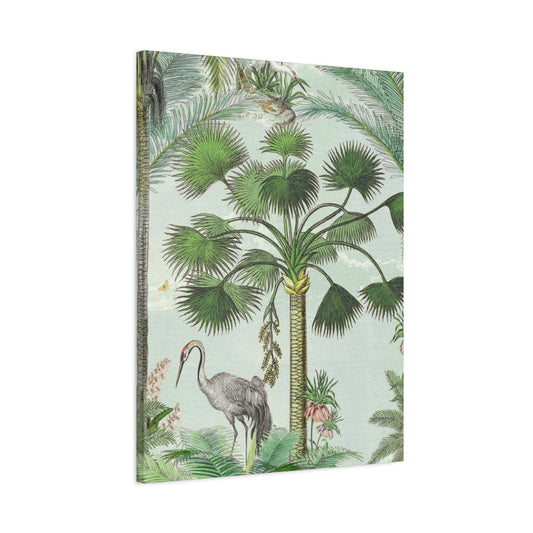 Animal & Palm Tree In Wildlife Wall Art & Canvas Prints