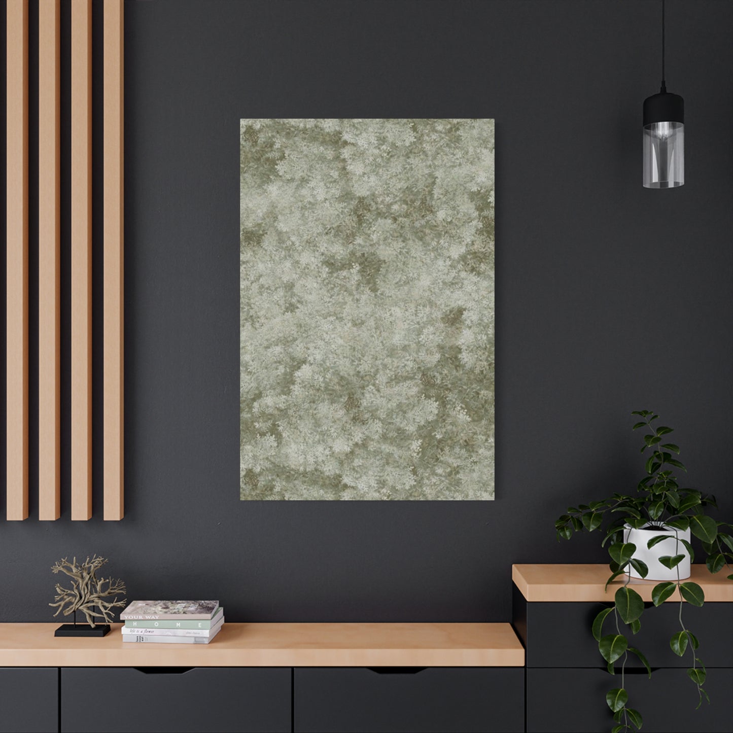 Random Beautiful Olive Green Painting Wall Art & Canvas Prints