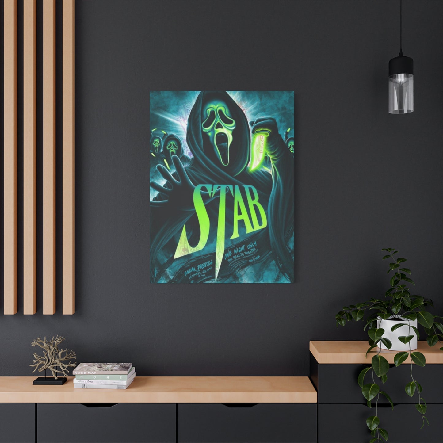 Stab Horror Movie Poster Wall Art & Canvas Prints