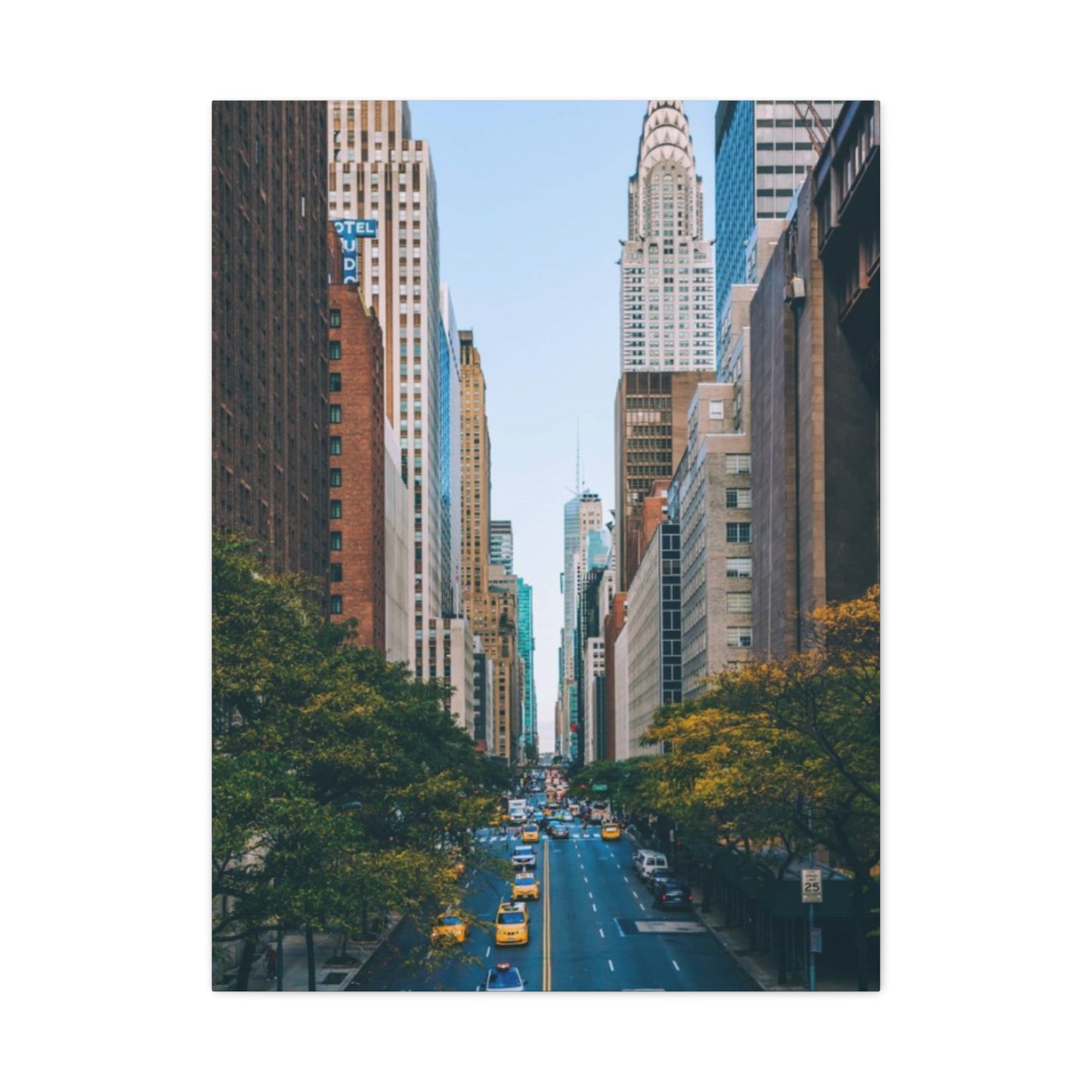 Streets Skyline Of New York City Wall Art & Canvas Prints