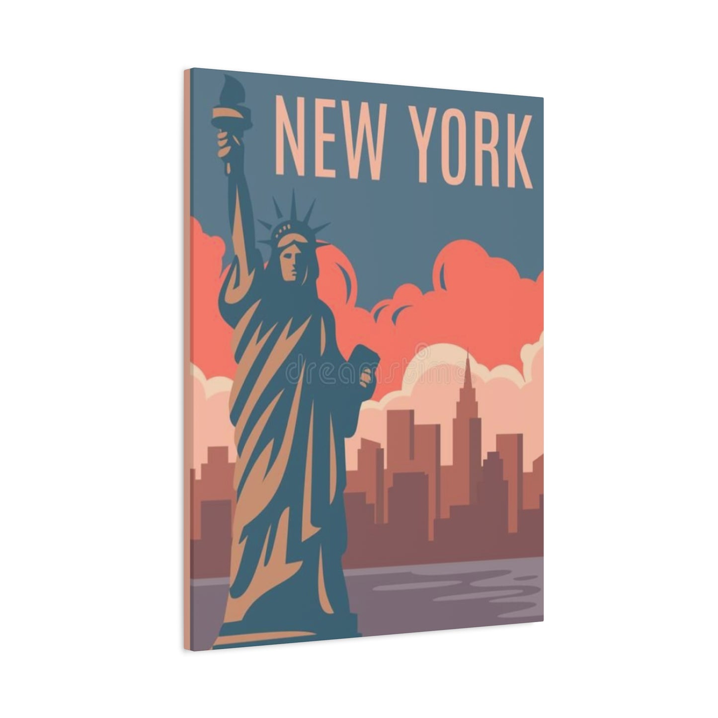 Poster Of Statue Of Liberty New York City Wall Art & Canvas Prints