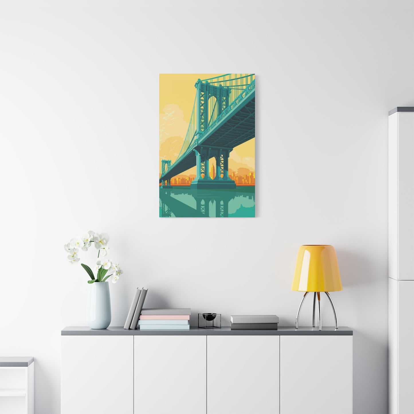 Manhattan Bridge Of New York City Wall Art & Canvas Prints