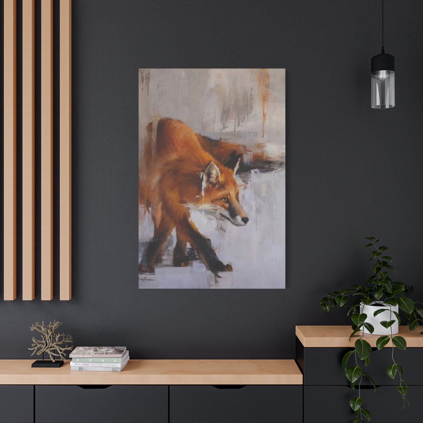 The Abstract Fox Wall Art & Canvas Prints