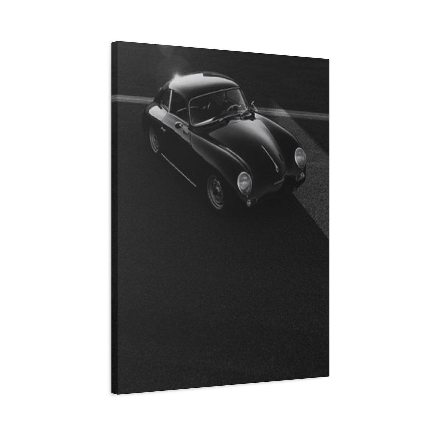 Black Vintage Car Man Cave Wall Art & Canvas Prints