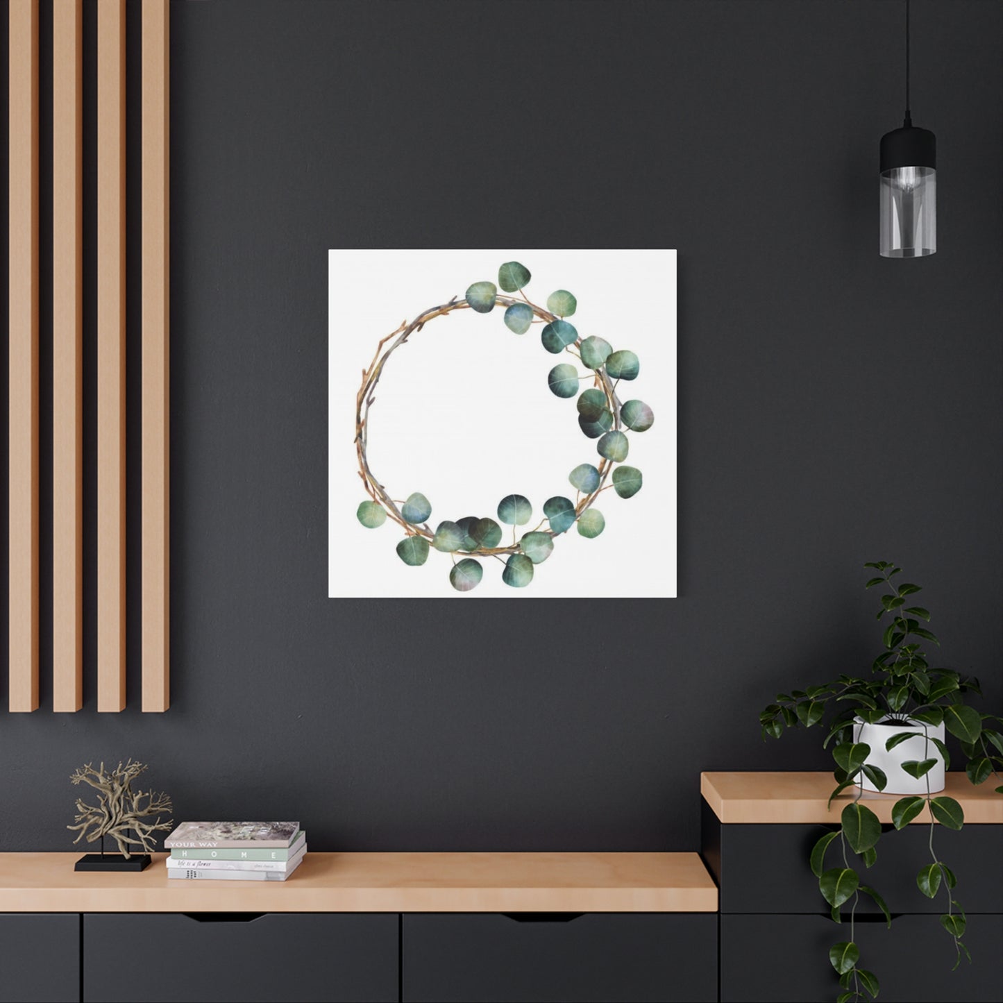 Leaves of Eucalyptus Ring Wall Art & Canvas Prints