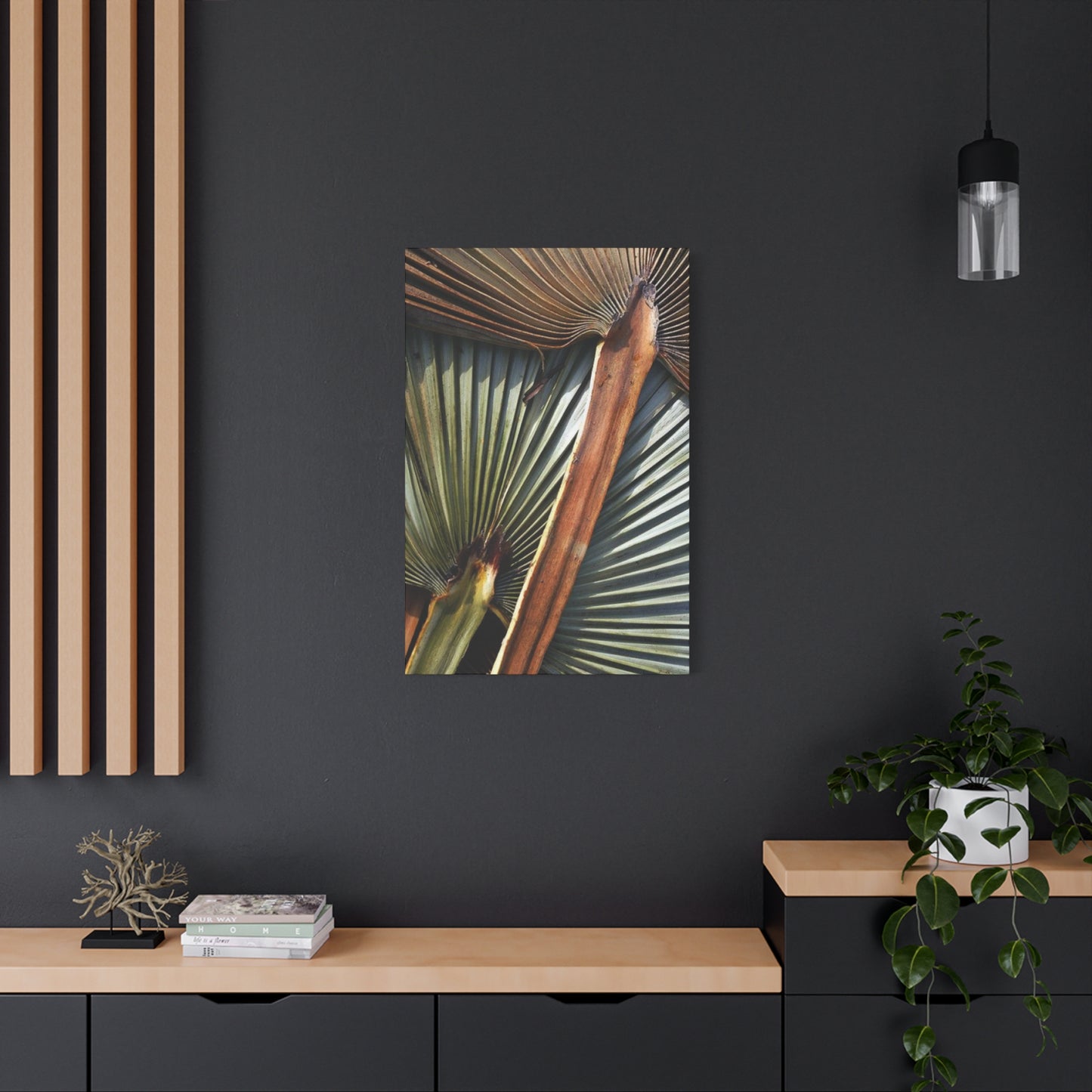 Palm Tree Leaves Close Up Wall Art & Canvas Prints