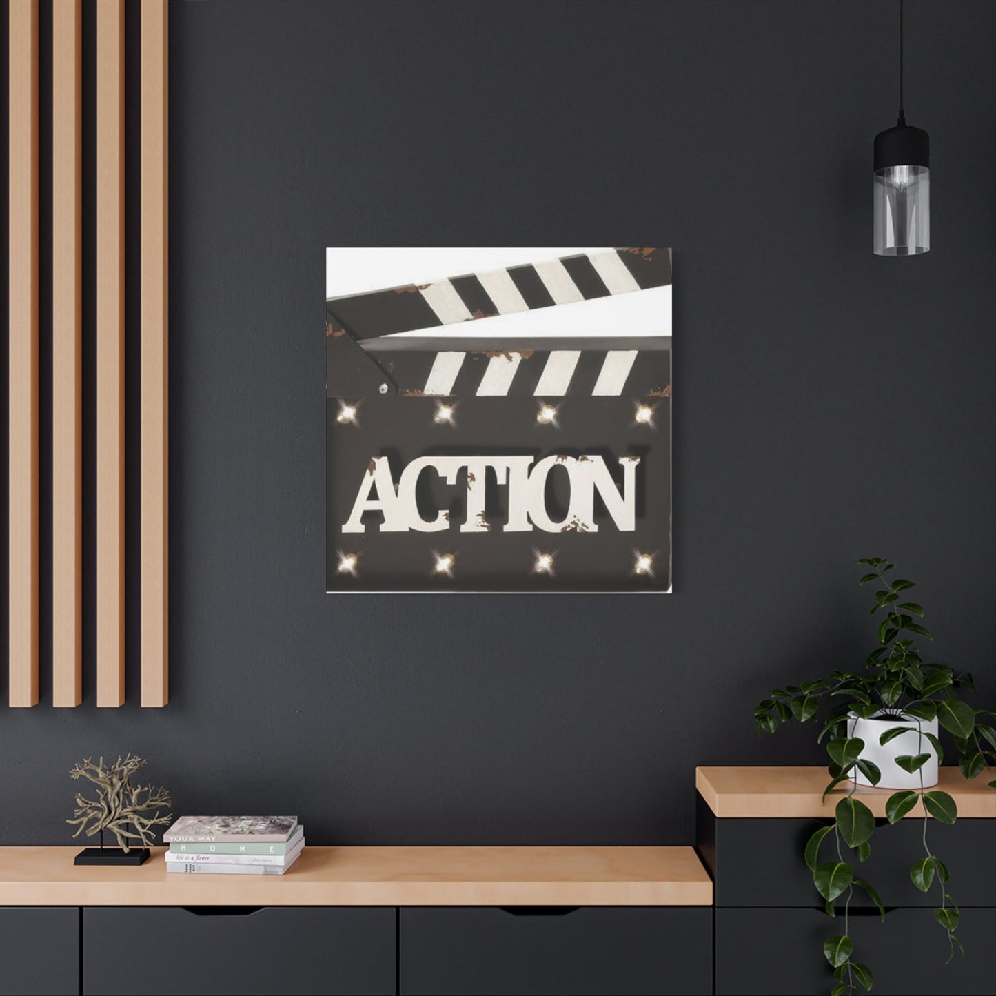 Film Box Action Wall Art & Canvas Prints