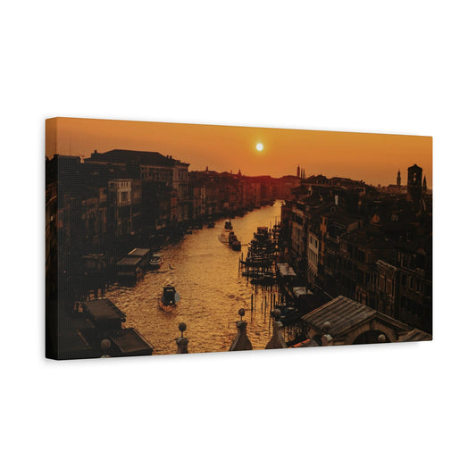 Sunset at Venice Wall Art & Canvas Prints