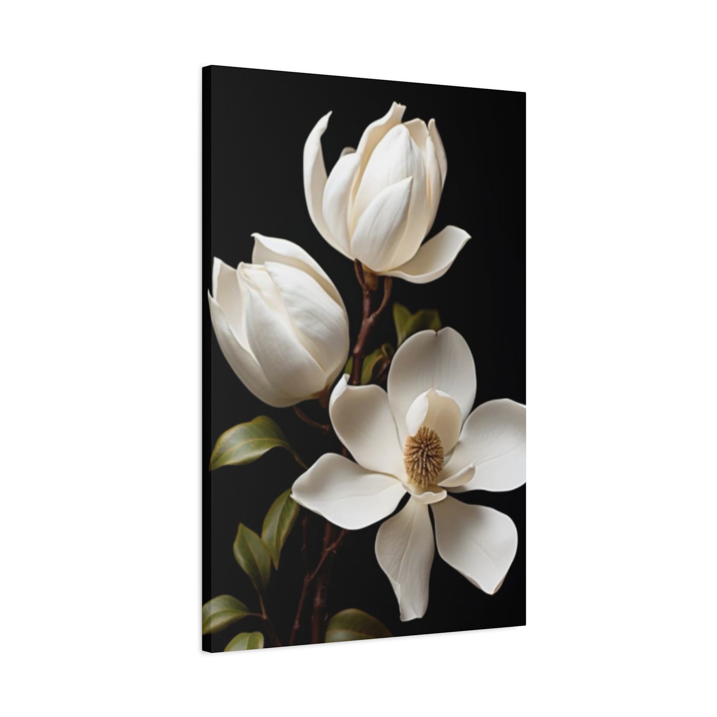 Magnolia Flower Family Painting Wall Art & Canvas Prints