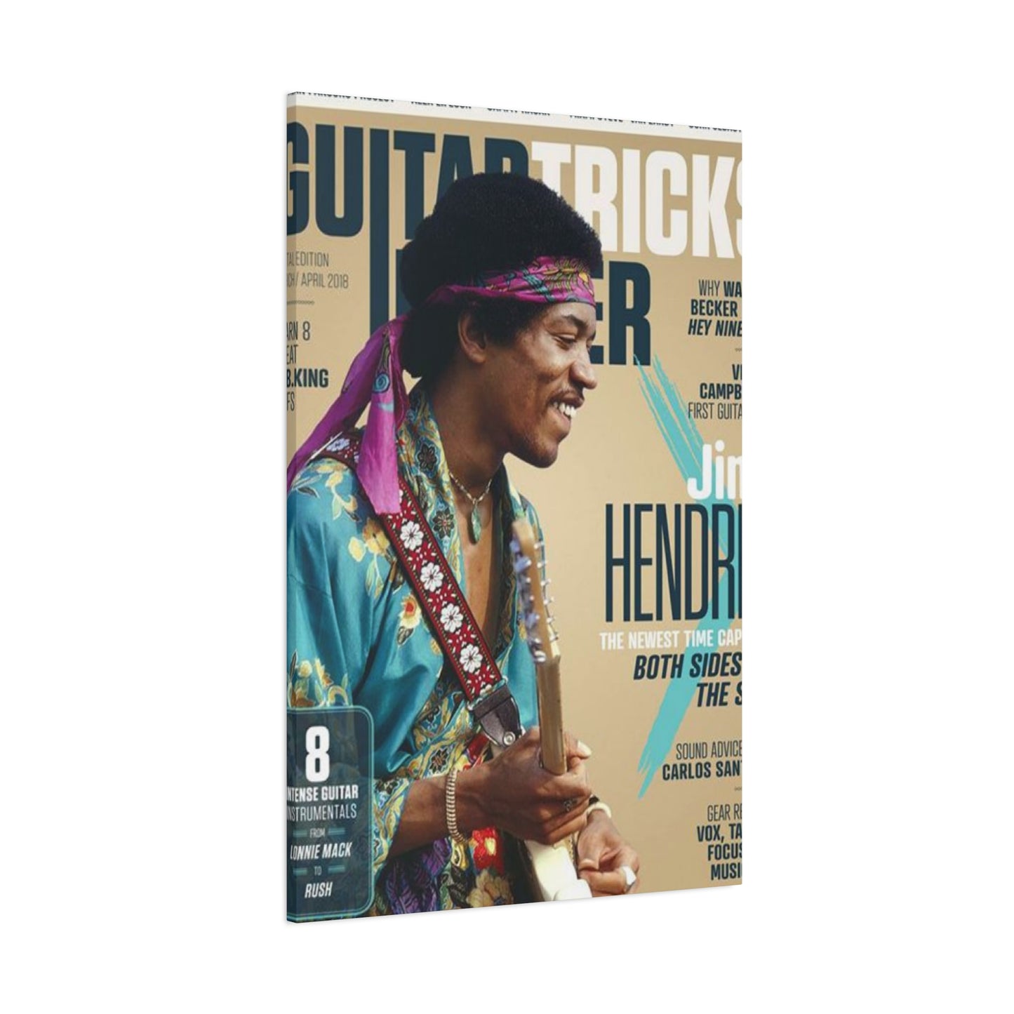 Jimi Hendrix New Poster Wall Art & Canvas Prints