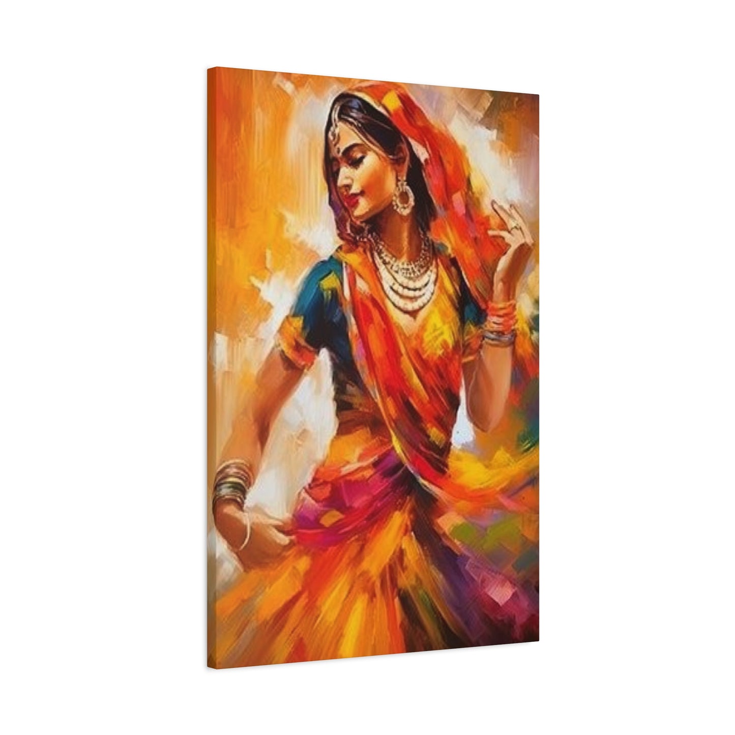 Beautiful Indian Women Candid Wall Art & Canvas Prints