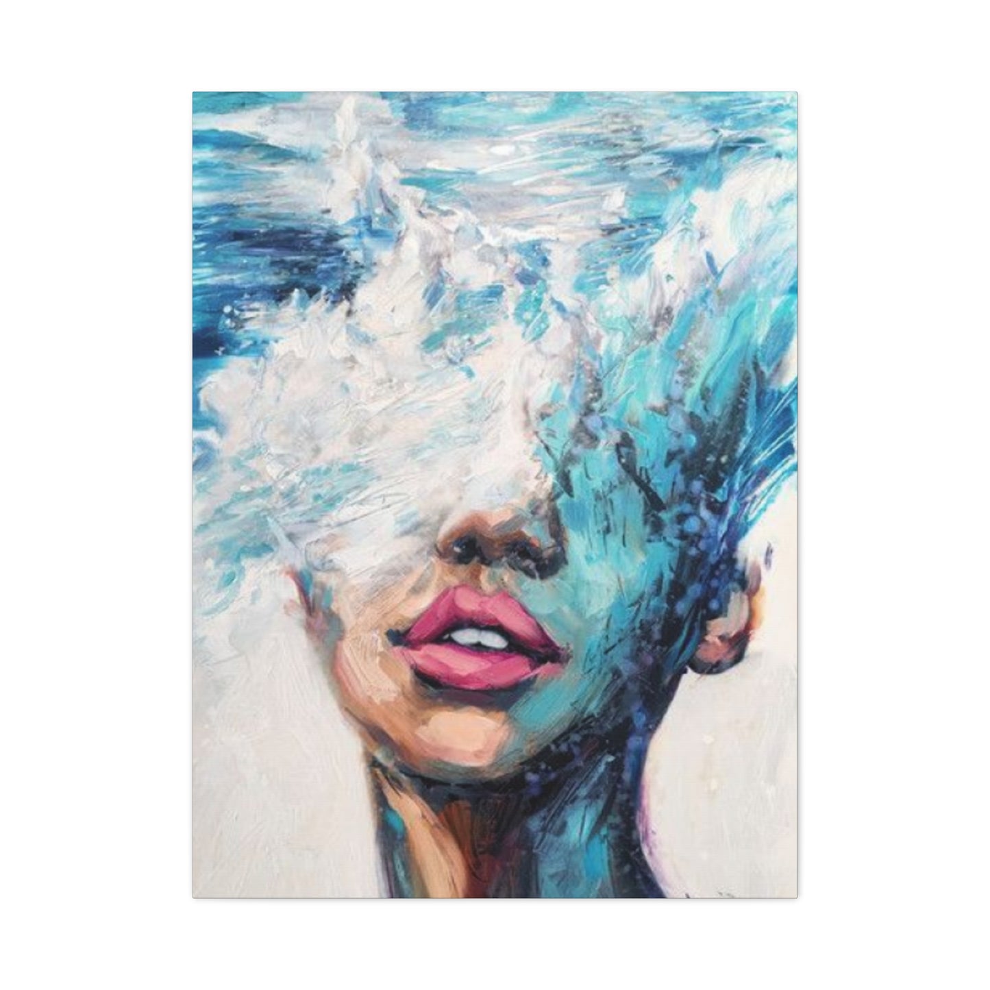 Women In Water Abstract Modernism Wall Art & Canvas Prints