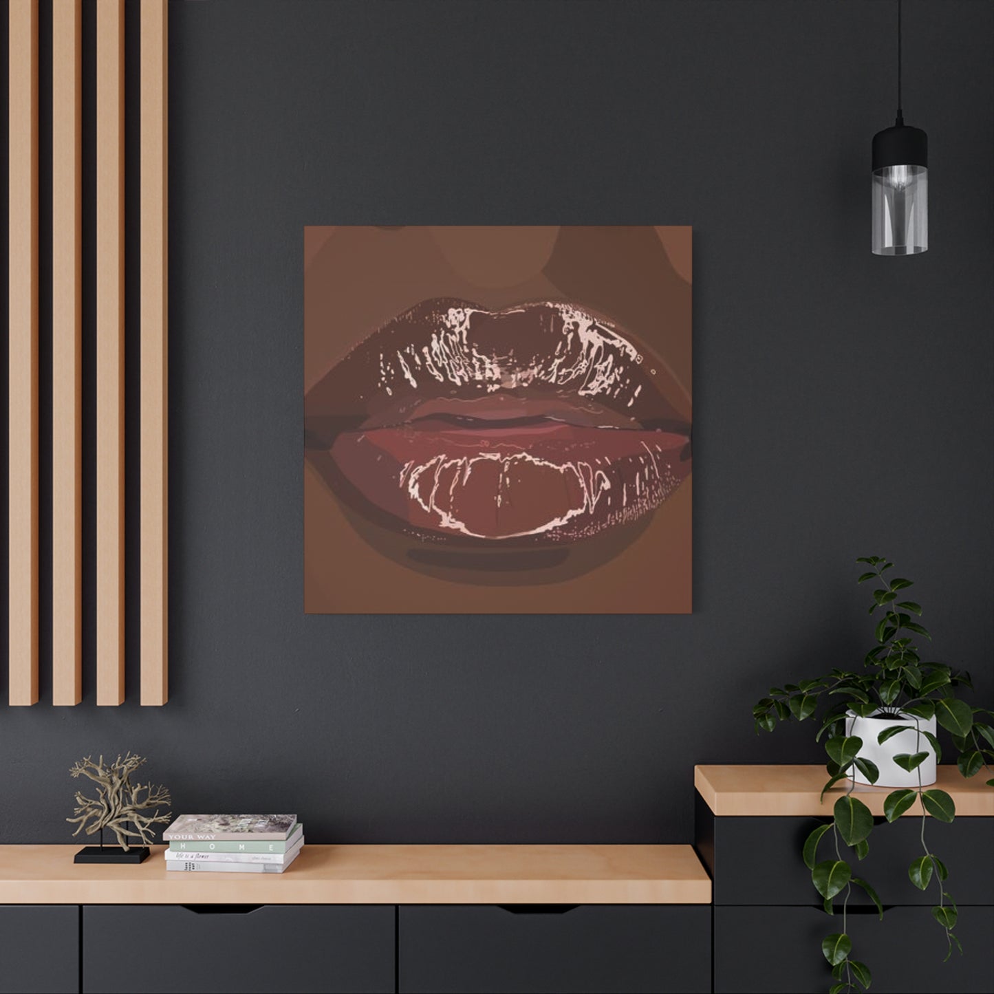 Dark Lips Wall Art & Canvas Prints